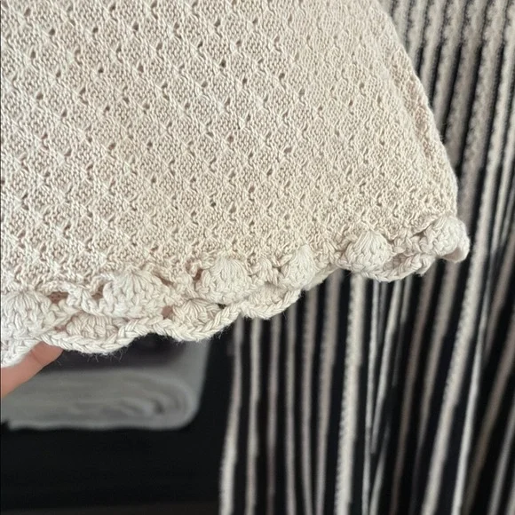 French Connection Cream Long Sleeve Dress - Picture 4 of 7